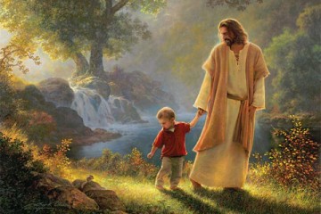 Take My Hand - Painting by Greg Olsen